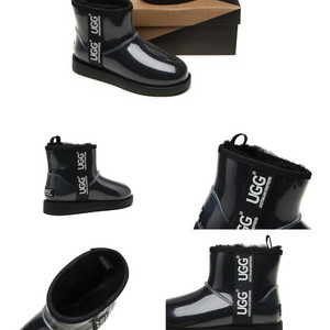 어그 클리어부츠 블랙 245