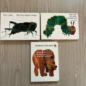 에릭 칼 영어 그림책 3권 세트