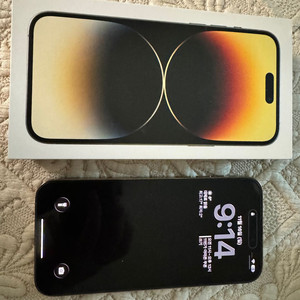 아이폰14 프로맥스 무음 홍콩판 듀얼심 512GB 골드