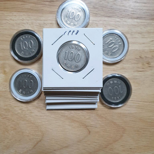1998년발행100원동전21개