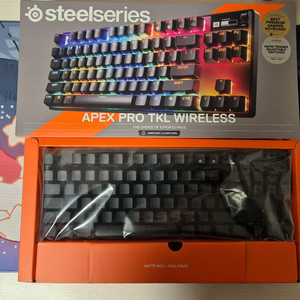 무선 apex pro tkl gen3 wireless 스틸시리즈 키보드