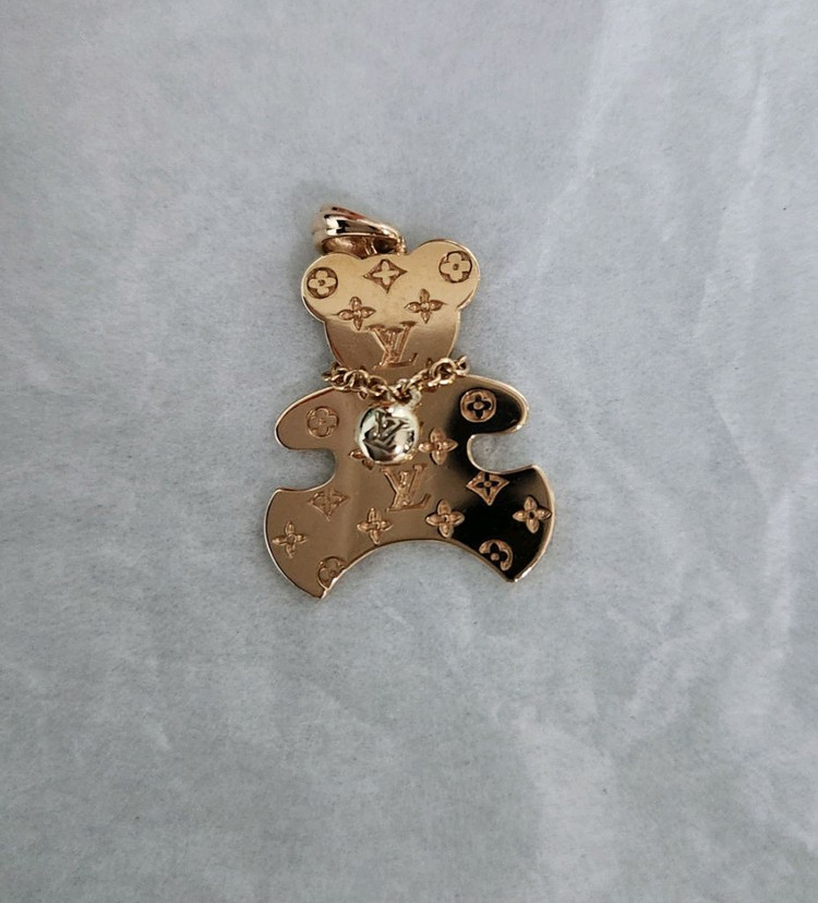 18k 곰돌이 펜던트 저렴--1