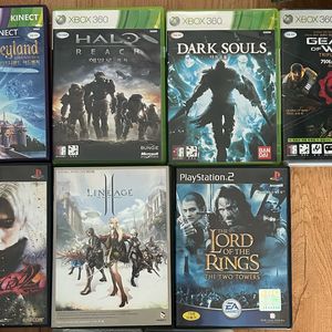 XBOX360 PS2 게임 타이틀 모음