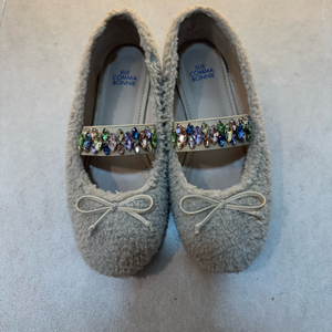 슈콤마보니 보석 털신