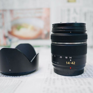 파나소닉 14-42 번들 줌 렌즈. 마이크로포서드