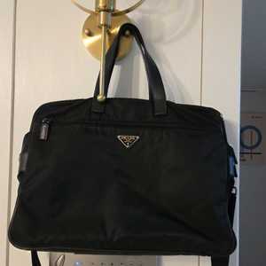 프라다 블랙 나일론 서류가방 정품