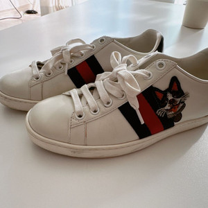 구찌 에이스 개&고양이 에디션 스니커즈 235