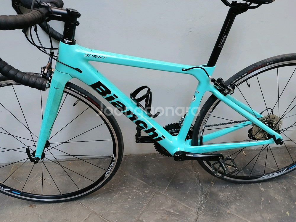 3회주행 신품급 23년 비앙키 스프린트 카본 로드자전거 44사이즈 팔아요.--9
