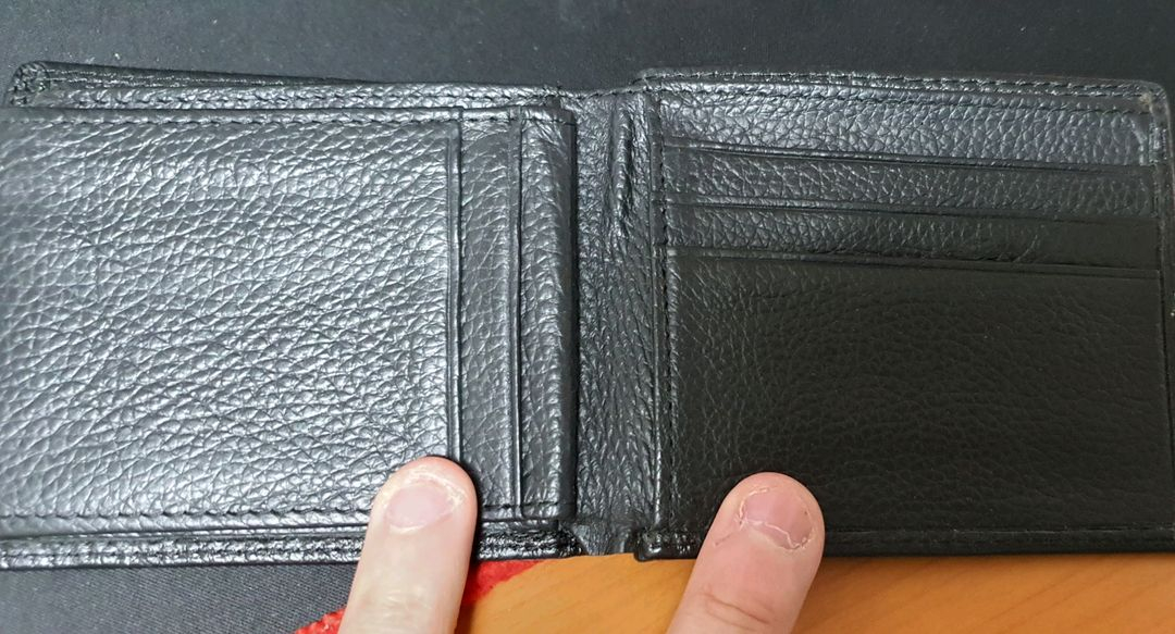 쌈지 남성 가죽 반지갑--2