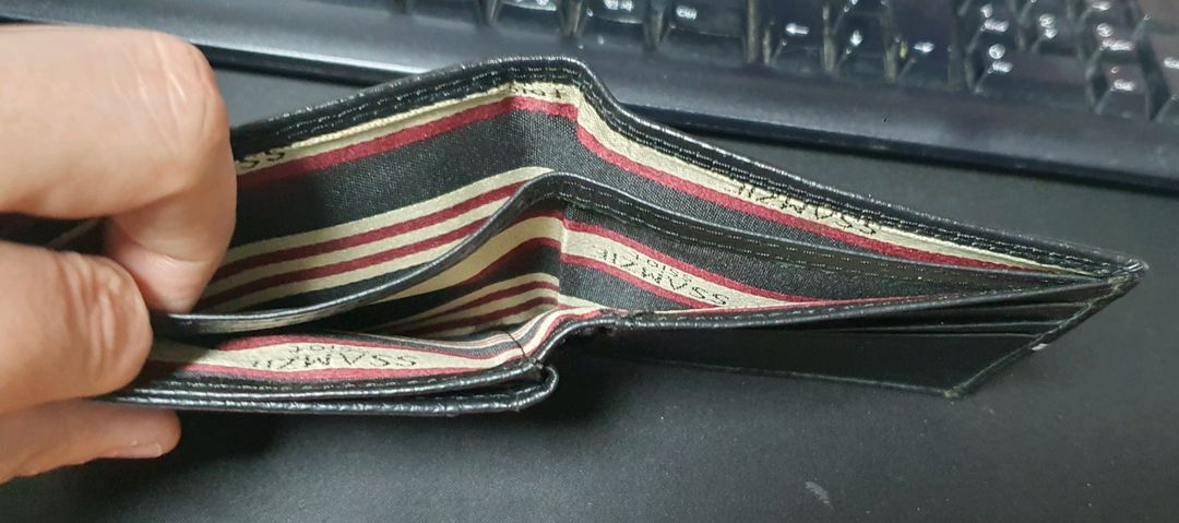 쌈지 남성 가죽 반지갑--4