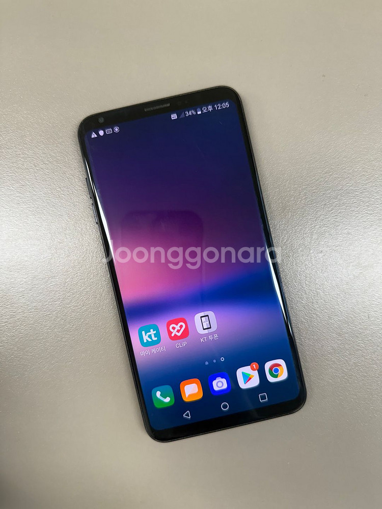 (5만원) LG V30 블랙 64G 미파손 무잔상급 실사용 추천 S급 단말기--1