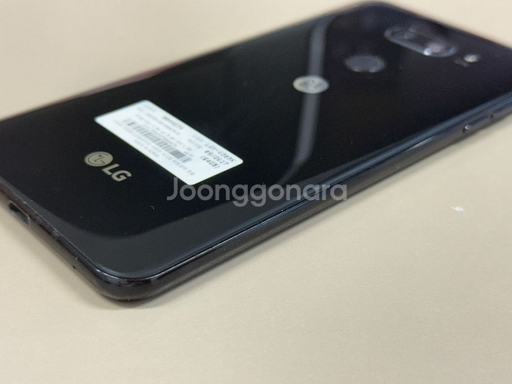 (5만원) LG V30 블랙 64G 미파손 무잔상급 실사용 추천 S급 단말기--6