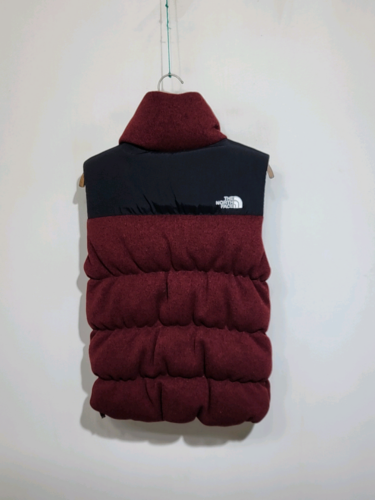 (M) 노스페이스 700 패딩조끼 투톤 다운 베스트--6