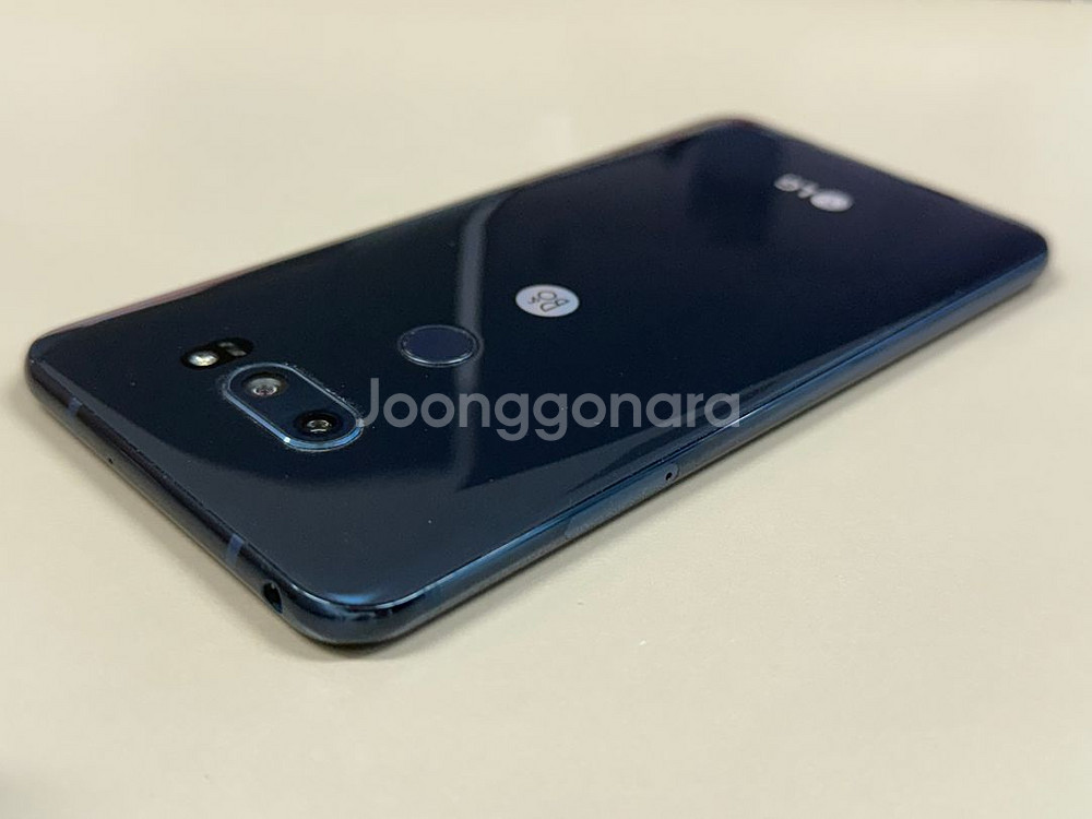 (4만원) LG V30 블루 64G 미파손 깨끗한 단말기 18년 5월 개통--4