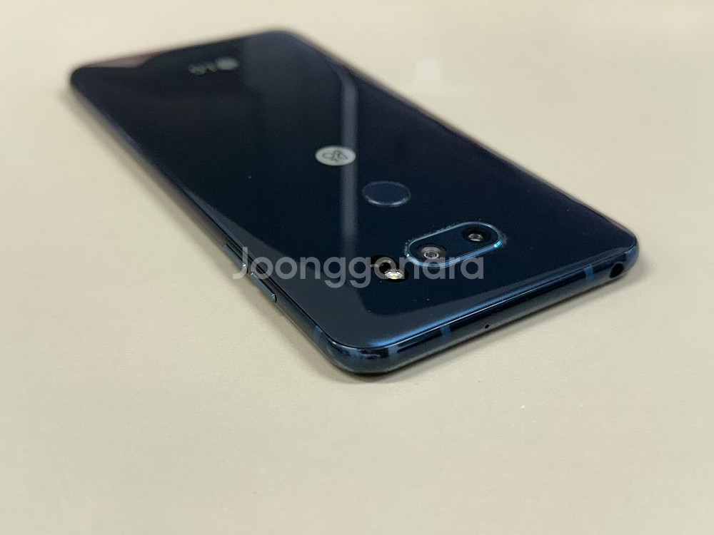 (4만원) LG V30 블루 64G 미파손 깨끗한 단말기 18년 5월 개통--5