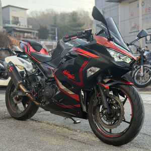 가와사키 닌자400 18년식 아크라포빅 구변o 준튜닝 바이크 저렴하게 판매합니다!