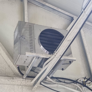 대현 전기 온풍기 10kW X14대 콘트롤박스포함
