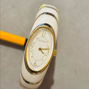 스위스 Alfex 여성용 빈티지 수동시계
