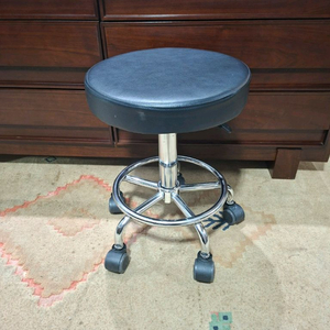 이동식 높낮이조절 미용의자 이미지