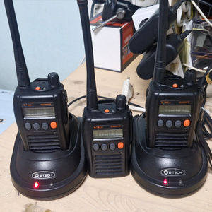국산 이테크 업무용 무전기 is-200nw 3대 일괄 중고판매