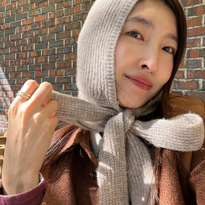 코스모폴리탄줄라이 나만바라봐 바라클라바 2개 일괄(피치,모카)