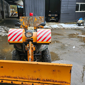 사발이 제설작업 상하 좌우 자동