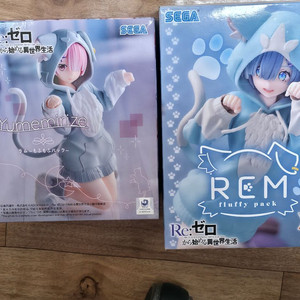 리제로 람 렘 피규어 일괄 판매합니다 이미지