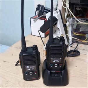 탑라디오 디지탈 업무용 무전기 TDR-400 2대 일괄 중고판매