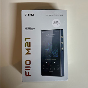 [미개봉] FiiO 피오 M21 티타늄 골드