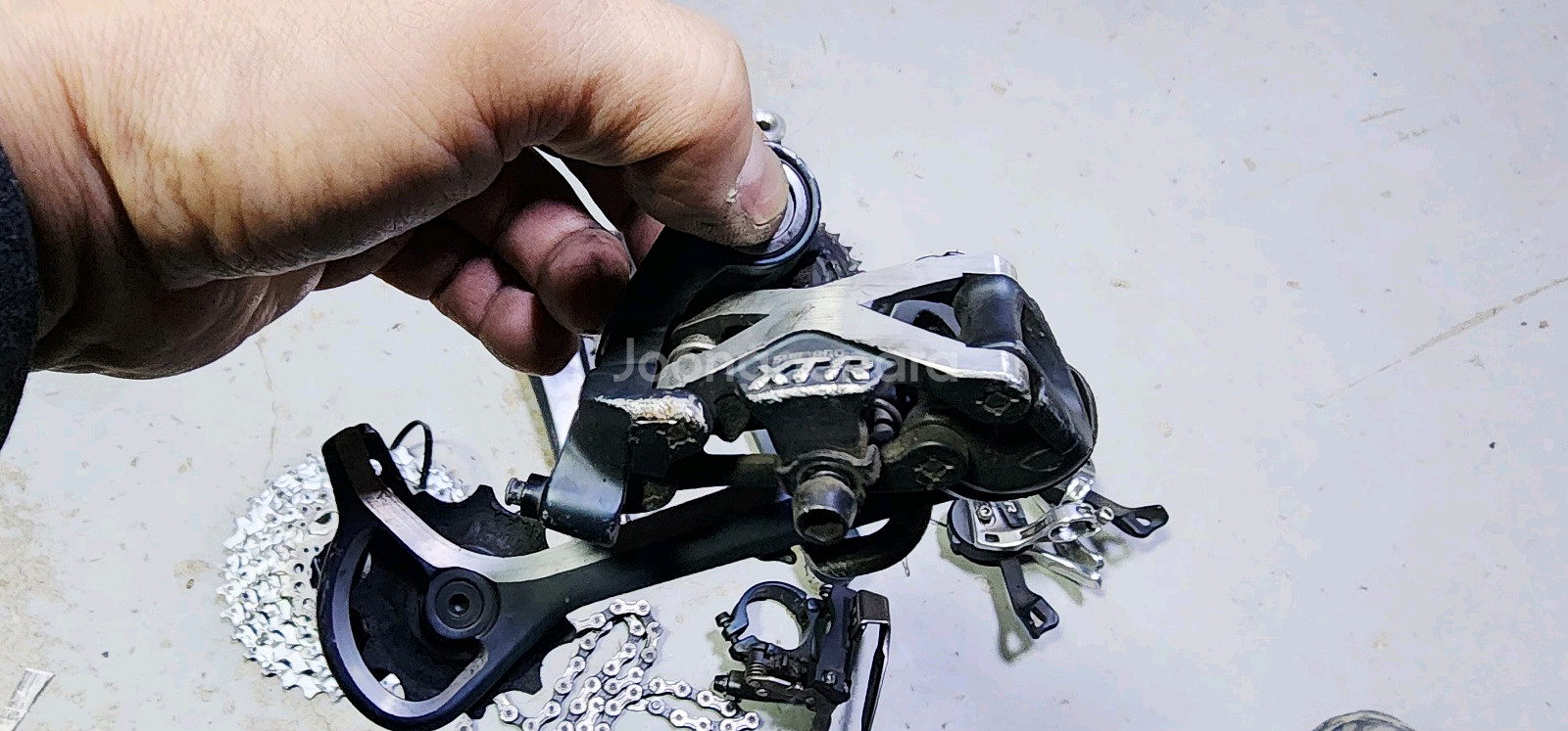 XTR 27단 구동계 한대분--5