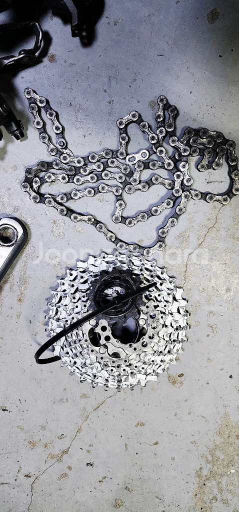 XTR 27단 구동계 한대분--6