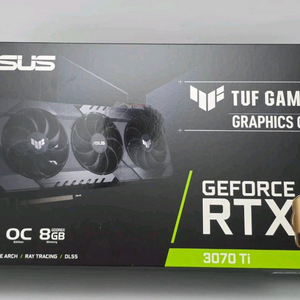 ASUS TUF Gaming RTX 3070ti 그래픽 카드 판매합니다