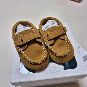 [단순개봉] 랄프로렌 폴로 베이비 아기 신발 CLA TAN 3 사이즈