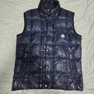 몽클레어 패딩 조끼 네이비 XL105