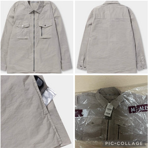 series 시리즈 피그먼트 아우터형 집업셔츠