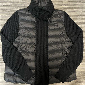 몽클레어 와플 니트패딩 S