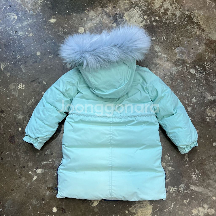 120) 뉴발란스 키즈 구스다운 양면 패딩점퍼 리버시블 패딩점퍼--1