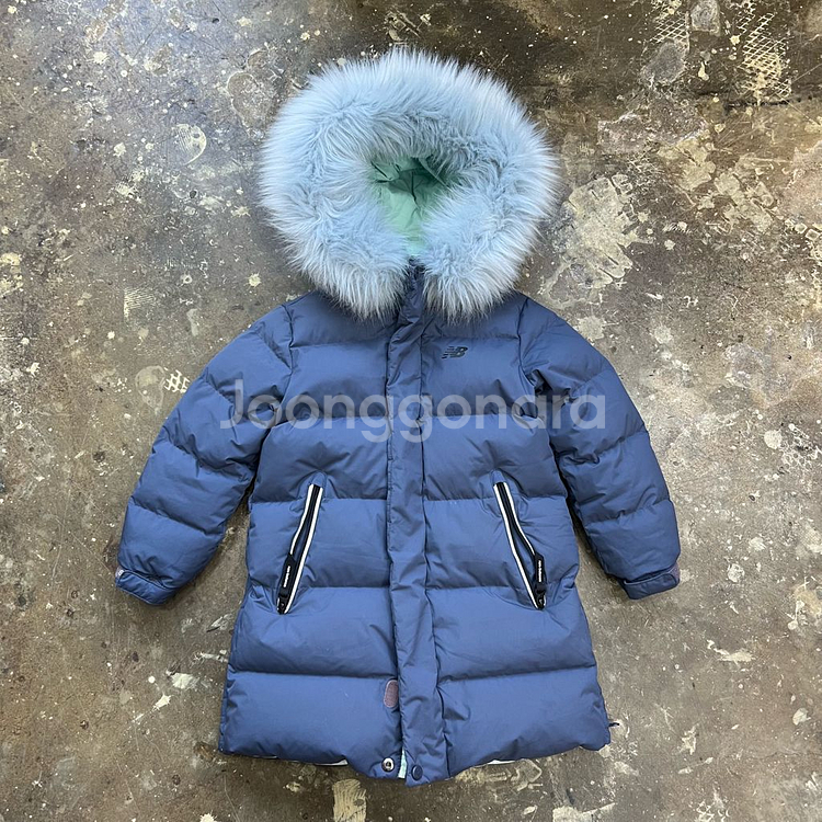 120) 뉴발란스 키즈 구스다운 양면 패딩점퍼 리버시블 패딩점퍼--2