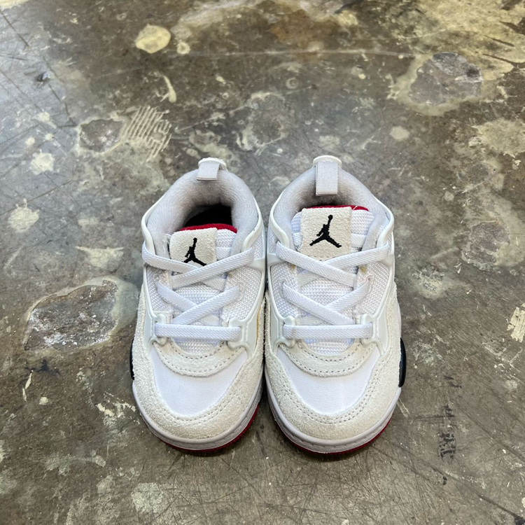 110) 새제품 나이키 조던4 키즈 바시티레드 운동화 신발 이미지