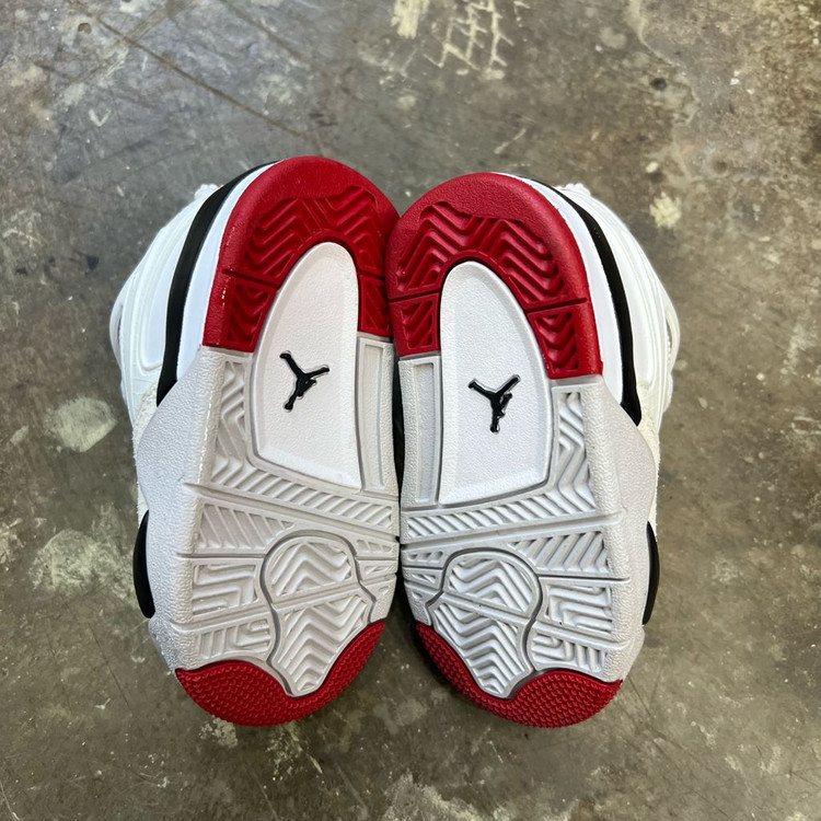 110) 새제품 나이키 조던4 키즈 바시티레드 운동화 신발 이미지