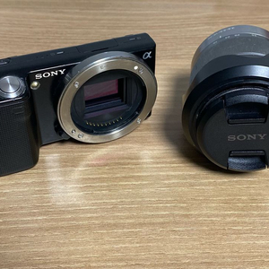 NEX-5 미러리스 카메라 + 18-55mm 렌즈