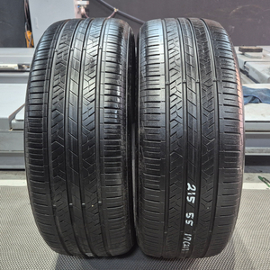 중고 타이어 215 55 17 한국 타이어 키너지EX 2155517