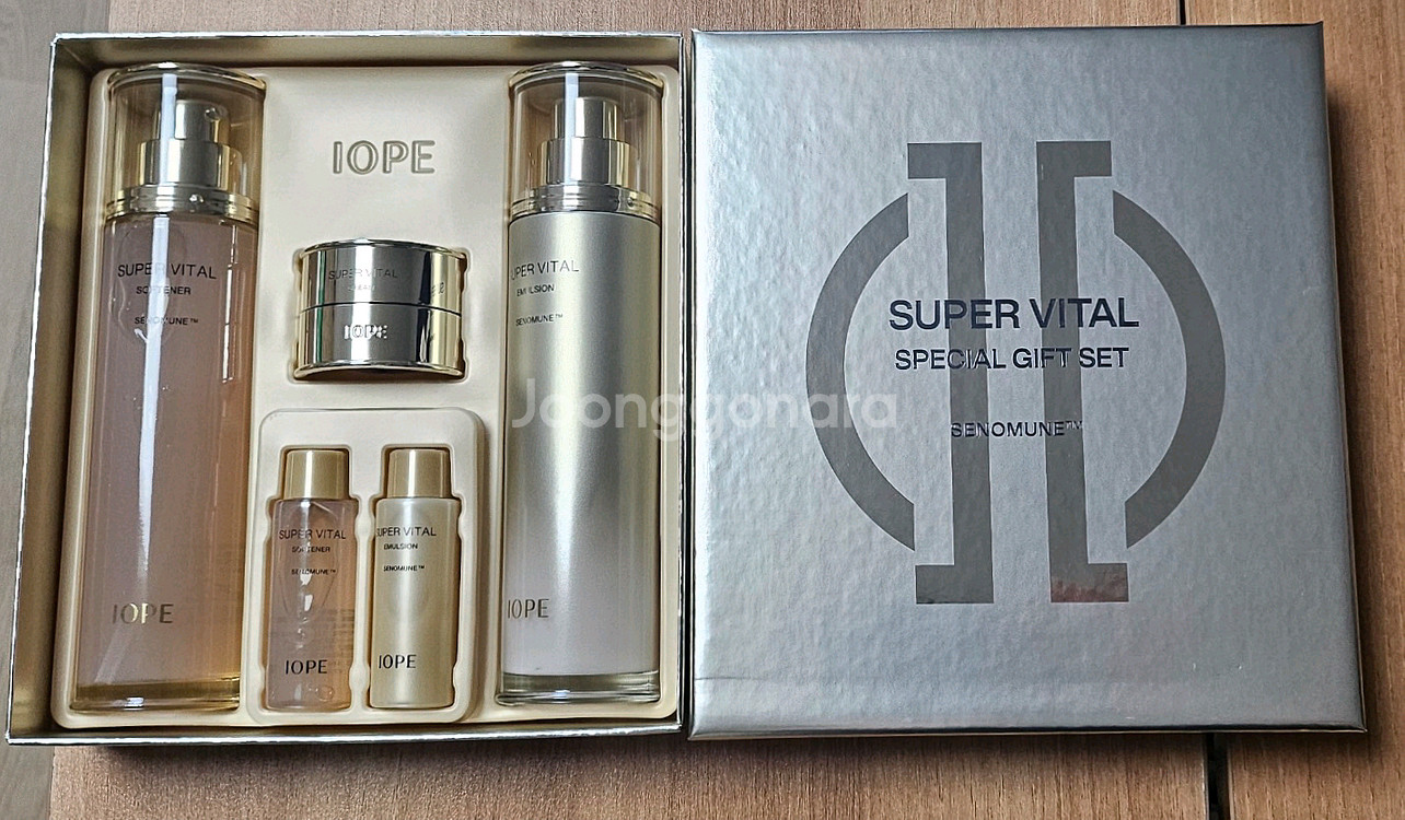 (무료배송) 아이오페 슈퍼바이탈 2종세트 + 크림 10ml 10개 새제품--1