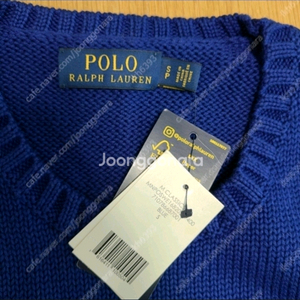 폴로 랄프로렌 타이거 코튼 니트 스웨터 S사이즈