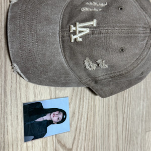 MLB 카리나 착용 볼캡 처분합니다 카리나 포카포함