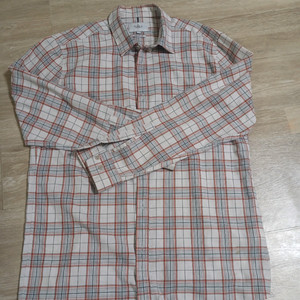 올젠 남성용 체크 셔츠 105사이즈 2개