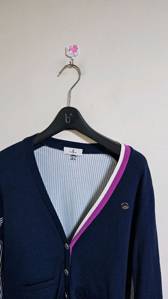 먼싱웨어 골프 가디건 여성 이미지