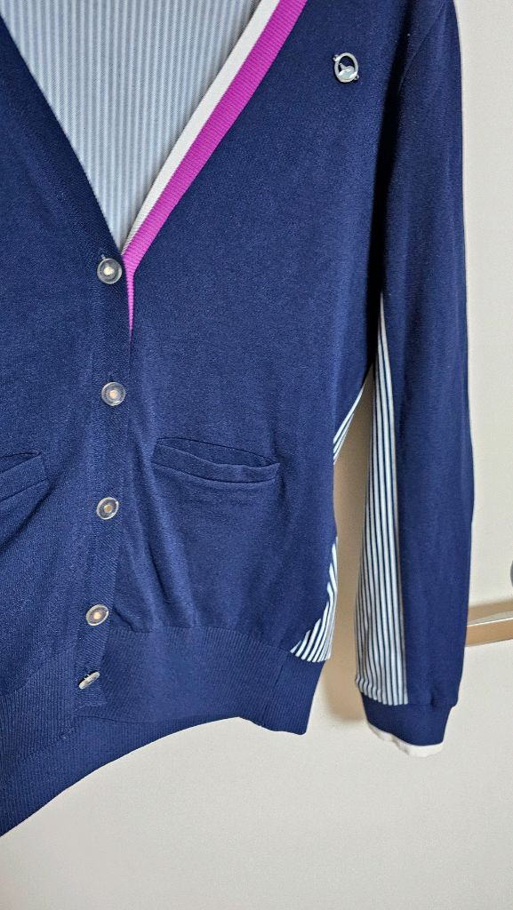 먼싱웨어 골프 가디건 여성 이미지