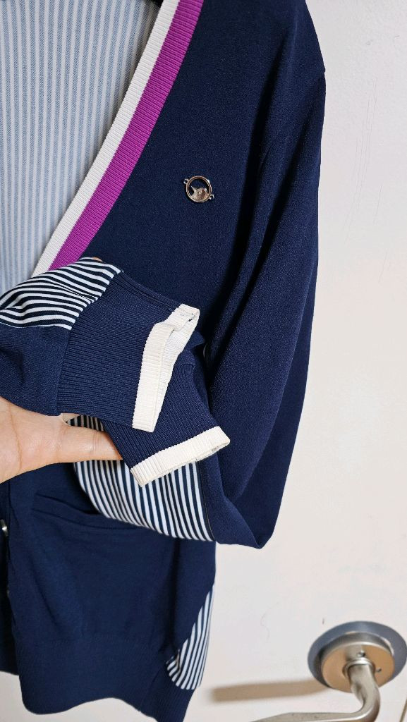 먼싱웨어 골프 가디건 여성 이미지