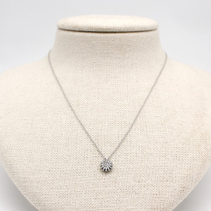 [명품다올동래] 다미아니 마르게리타 18K 화이트골드 다이아 목걸이 20088140